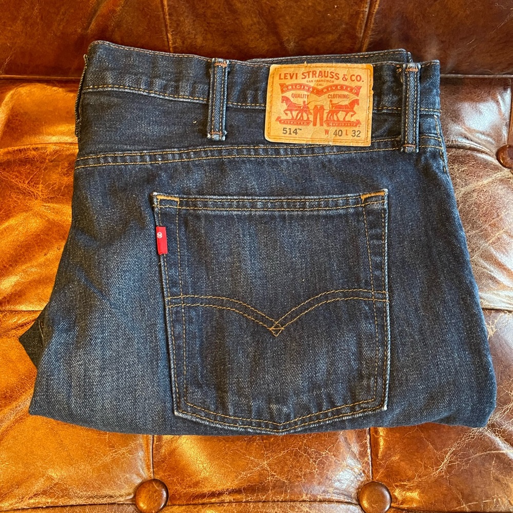 Levi’s 514 Straight Fit Jeans Men’s Size 40x32